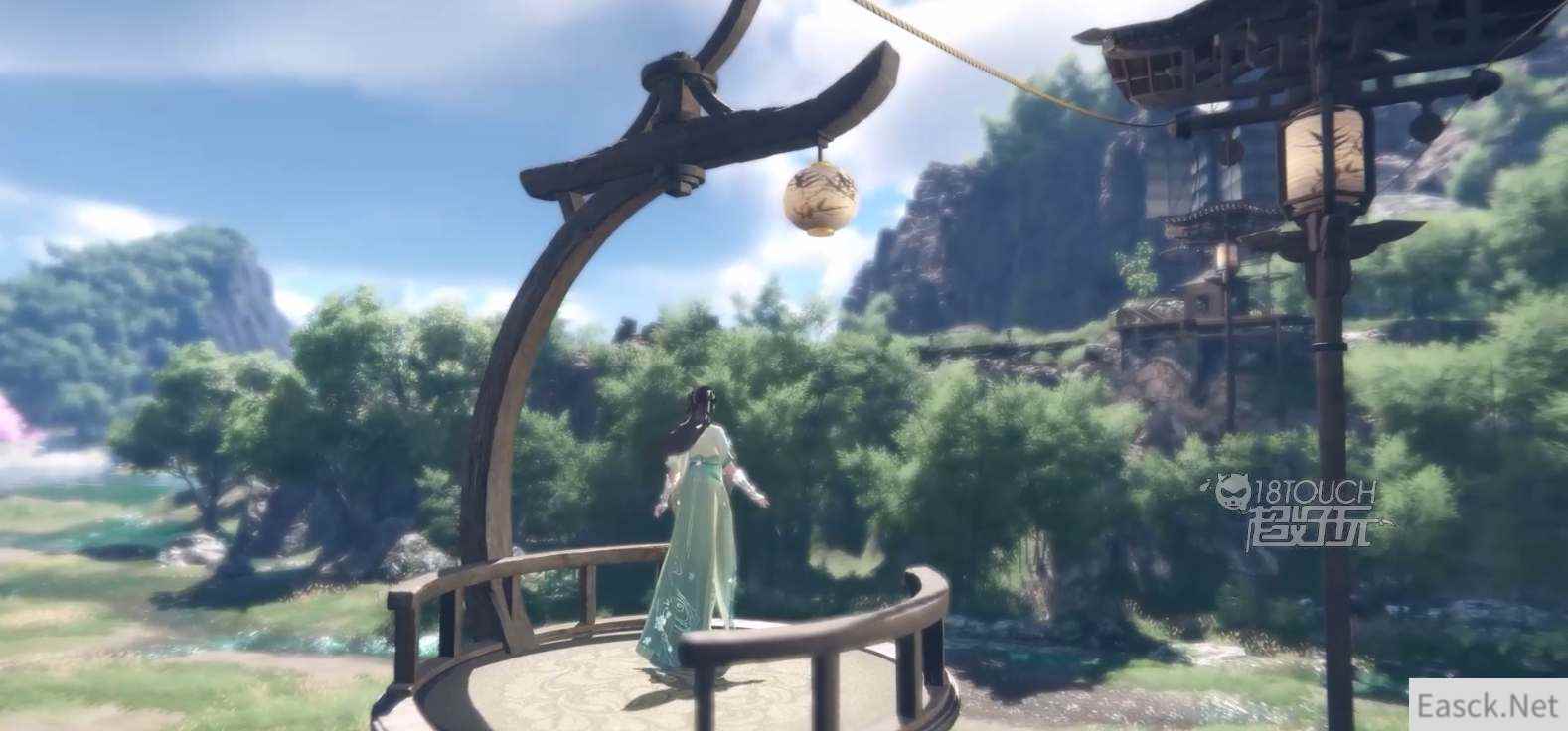 逆水寒手游云庄园进入方法