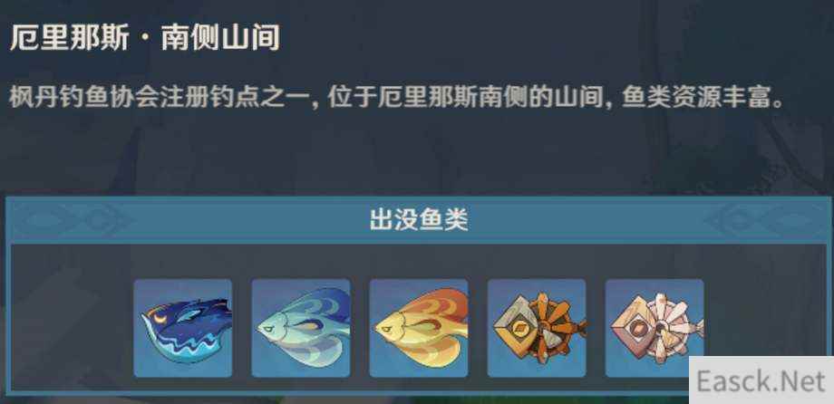 原神波波心羽鲈钓鱼地点介绍