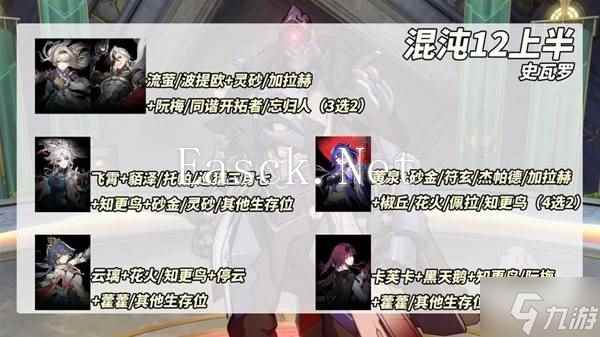 《崩坏星穹铁道》2.6混沌12层打法攻略 与梦共舞12层怎么打