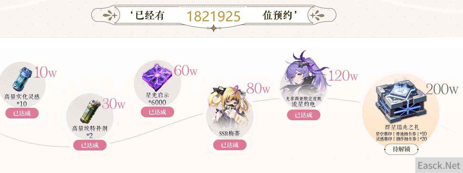 依露希尔星晓公测开服时间