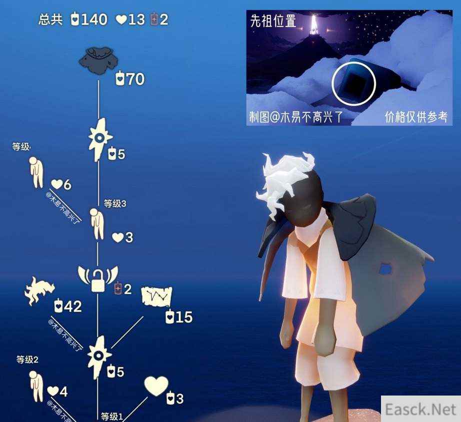 光遇萎靡不振的士兵先祖兑换图