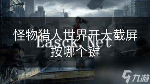 怪物猎人世界开大截屏按哪个键
