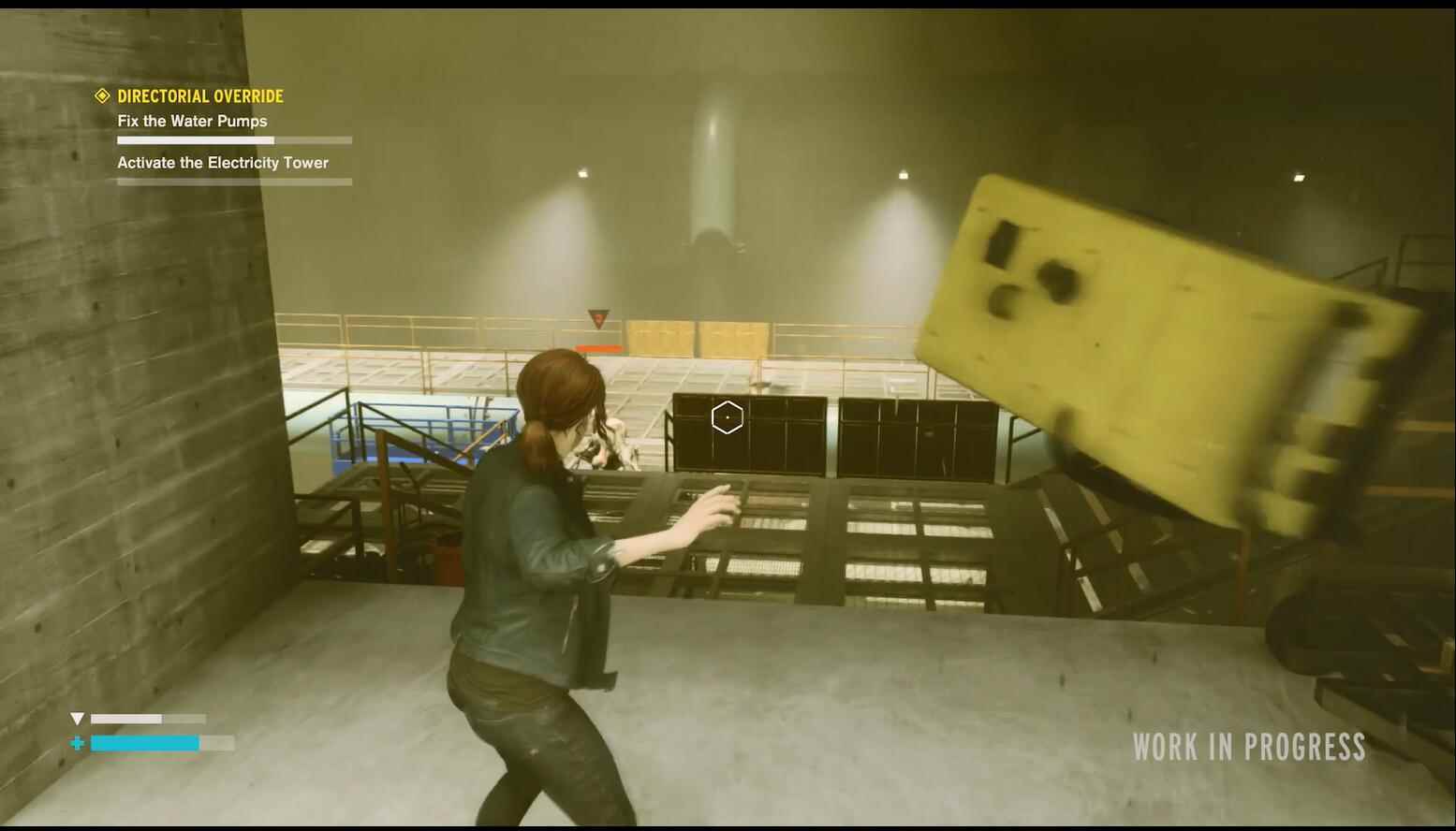 砸就完事了！《控制》中的超强念动力比枪械好用百倍