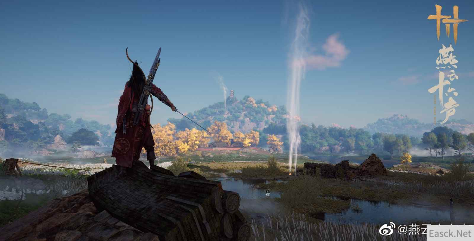 《燕云十六声》封测即将来临 首张大地图曝光