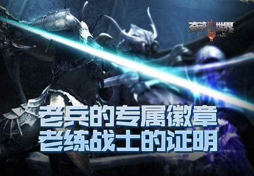 《奇迹世界SUN》老兵的专属徽章,老练战士的证明