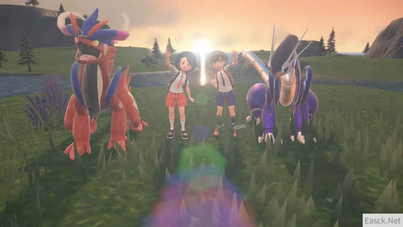 可骑乘传说宝可梦!《宝可梦:朱/紫》新预告