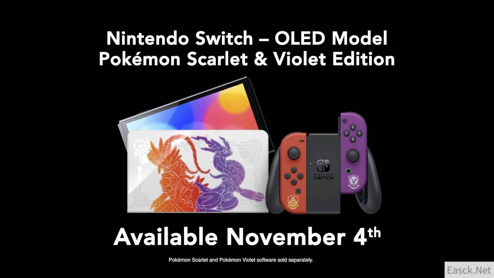 《宝可梦:朱/紫》中文预告和OLED限定主机公布