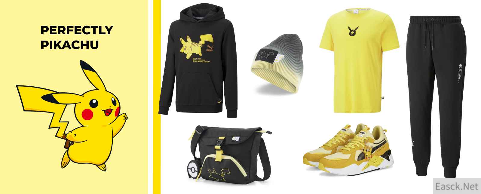 彪马 x 宝可梦联名服饰公开 现已正式开售