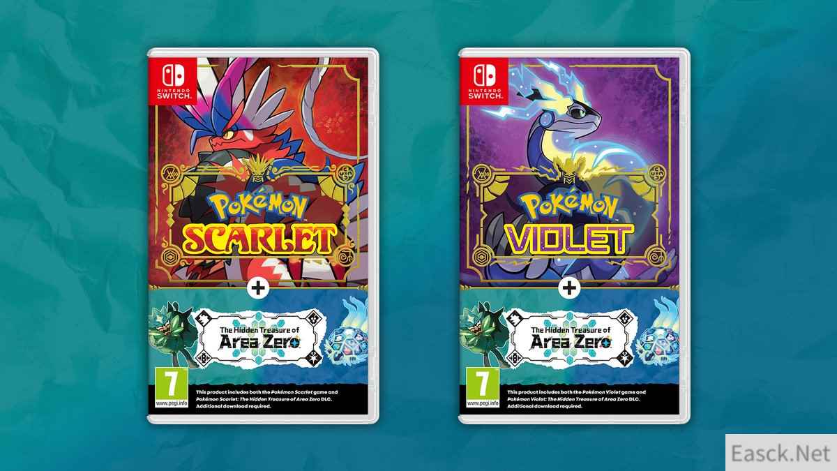 《宝可梦:朱/紫》将发售零之秘宝DLC实体版