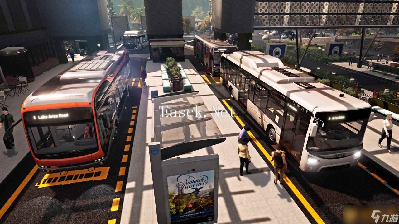 真实发车体验Steam《巴士模拟21》年内发售，当个令乘客安心的老司机