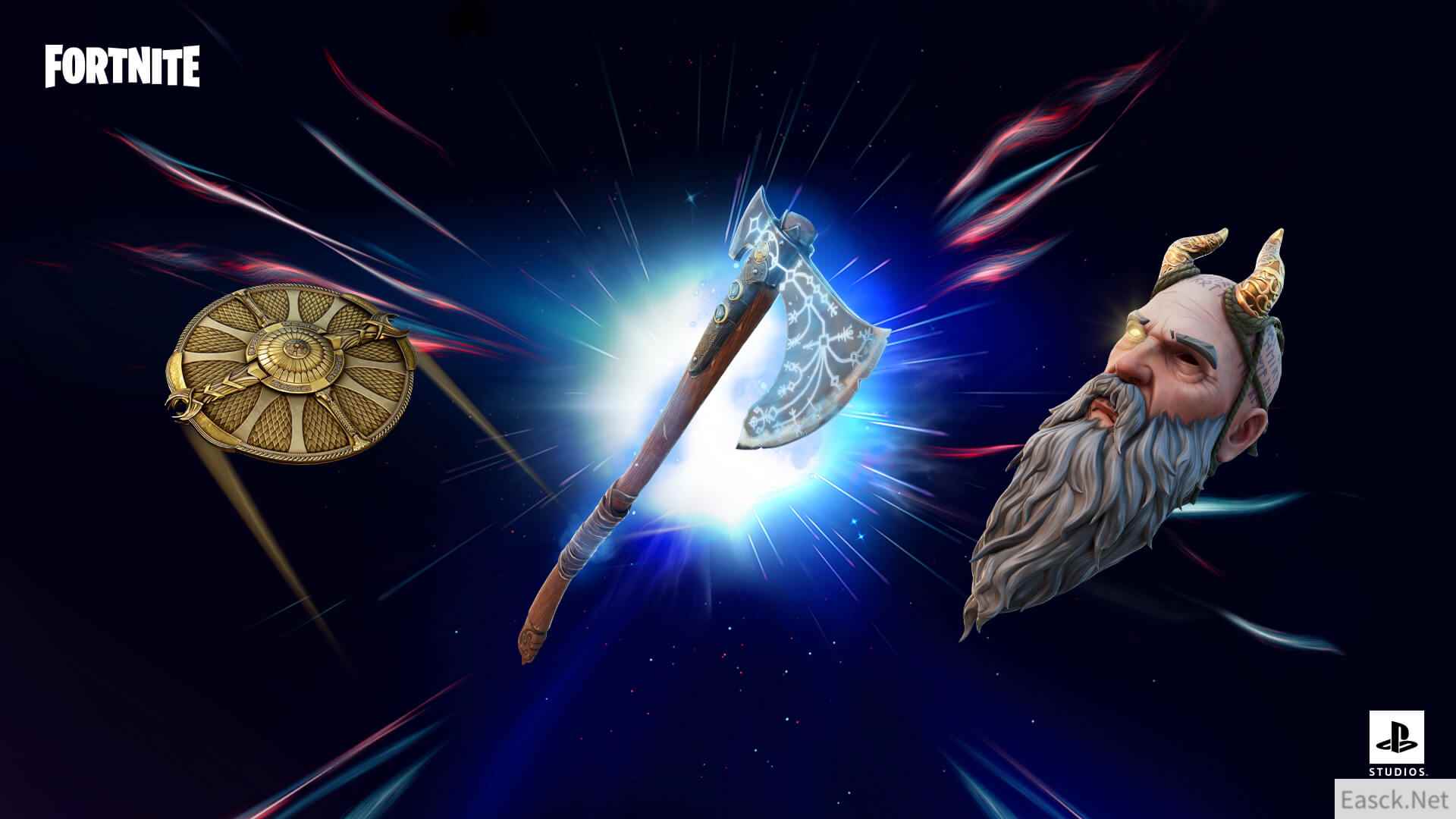 《战神》《堡垒之夜》确认联动 PS5平台有独占外观