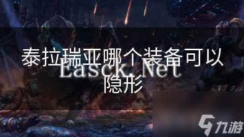 泰拉瑞亚哪个装备可以隐形