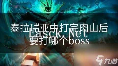 泰拉瑞亚中打完肉山后要打哪个boss