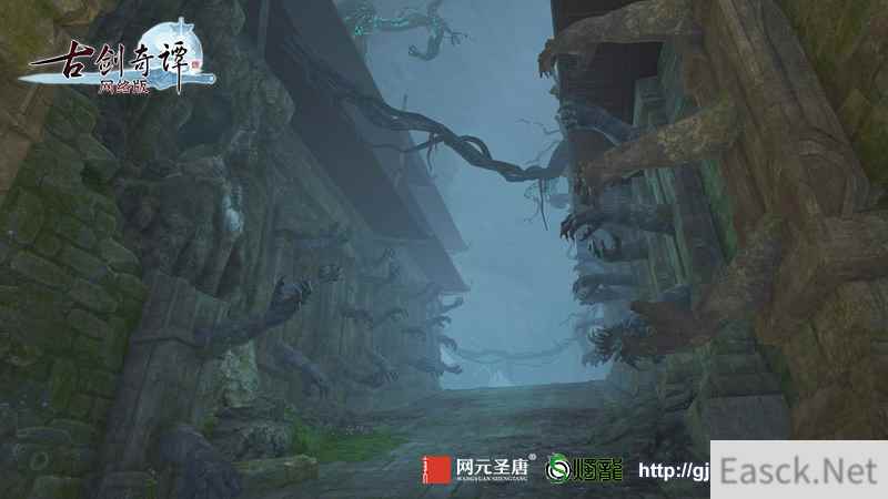 《古剑奇谭网络版》傩巫遗迹现神秘凶影,看过的人都吓得冒汗