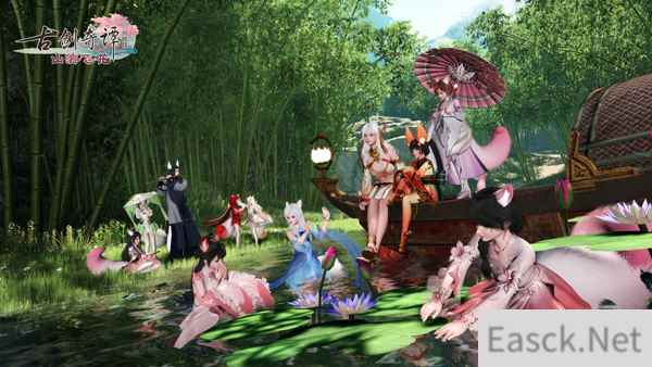 《古剑奇谭OL》全新资料片“山海飞花” 自在探索其乐无穷