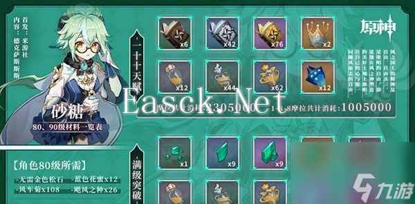 原神久岐忍突破材料有哪些？各等级材料如何获取？