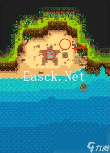 《星露谷物语》姜岛南部金核桃获取途径介绍