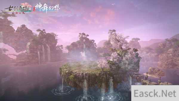 《古剑奇谭OL》全新秘境“鏖战神水乡”前情提要，可空战盟会新玩法曝光