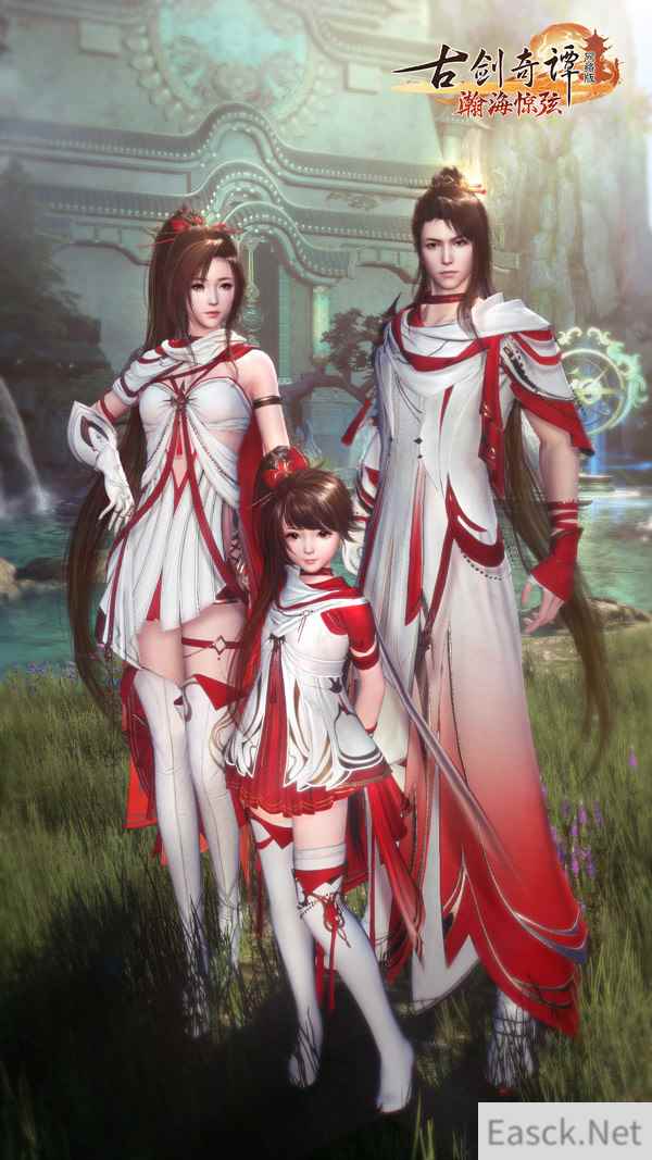 《古剑奇谭OL》全新门派“朝弦”灵魂人物现身，天赐神弓再寻主人