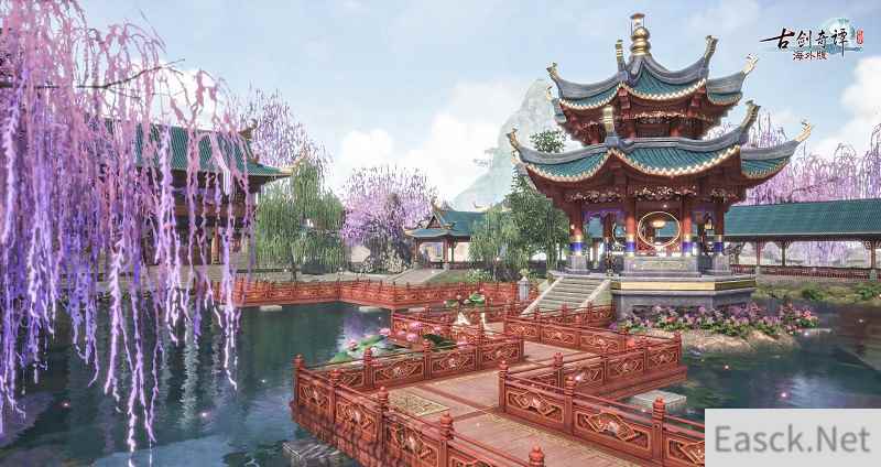 《古剑奇谭网络版海外版》全新版本将至，流花宫新门派登场！