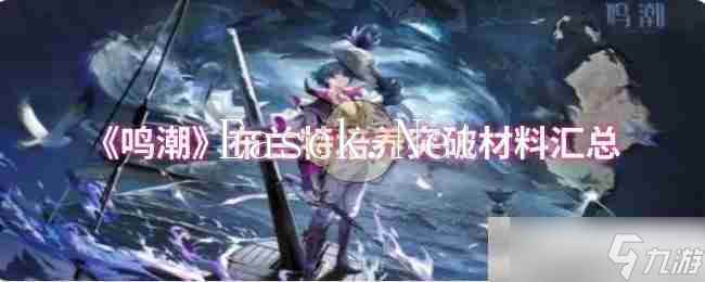 《鸣潮》布兰特培养突破材料汇总
