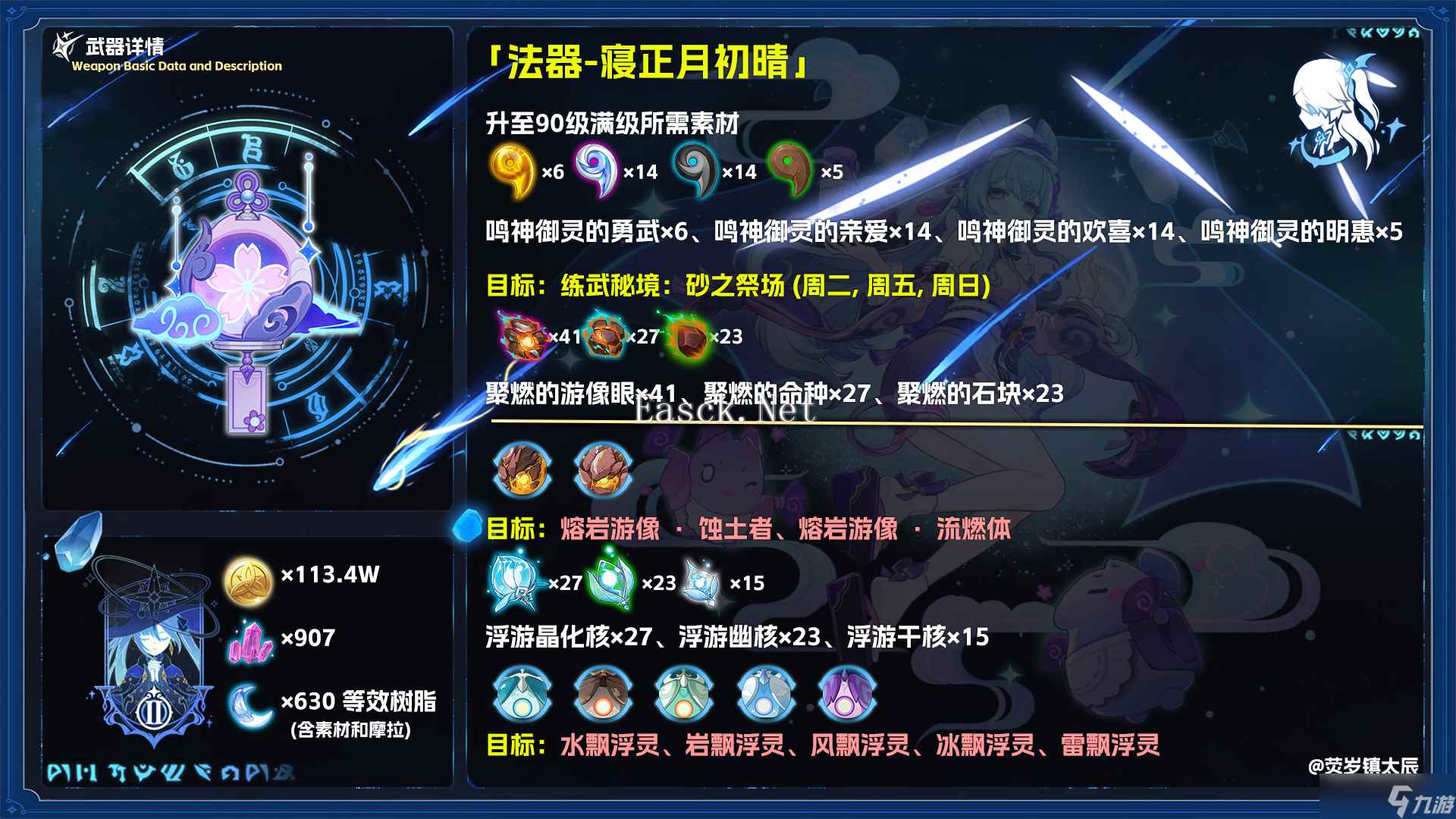 原神5.4寝正月初晴适合哪些角色 5.4法器寝正月初晴适用性评测