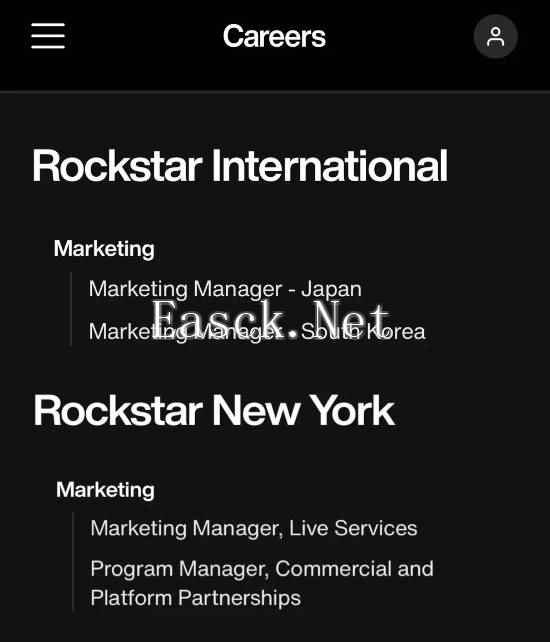 《GTA6》将会有新消息？R星正在招聘营销人才！