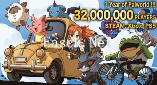 《幻兽帕鲁》官宣全平台玩家破3200万！后续还有更新