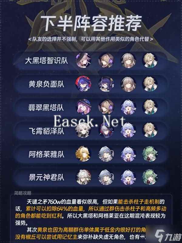 《崩坏星穹铁道》3.0混沌回忆满星攻略