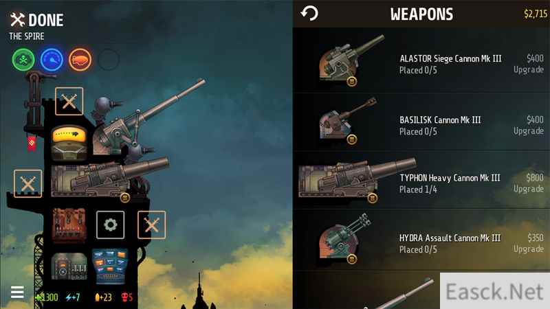 装备武器保护城堡 塔防游戏《Redcon》上架