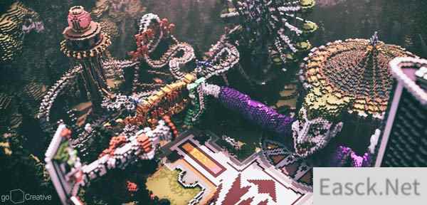 玩家打造《我的世界》蝙蝠侠小丑关卡地图