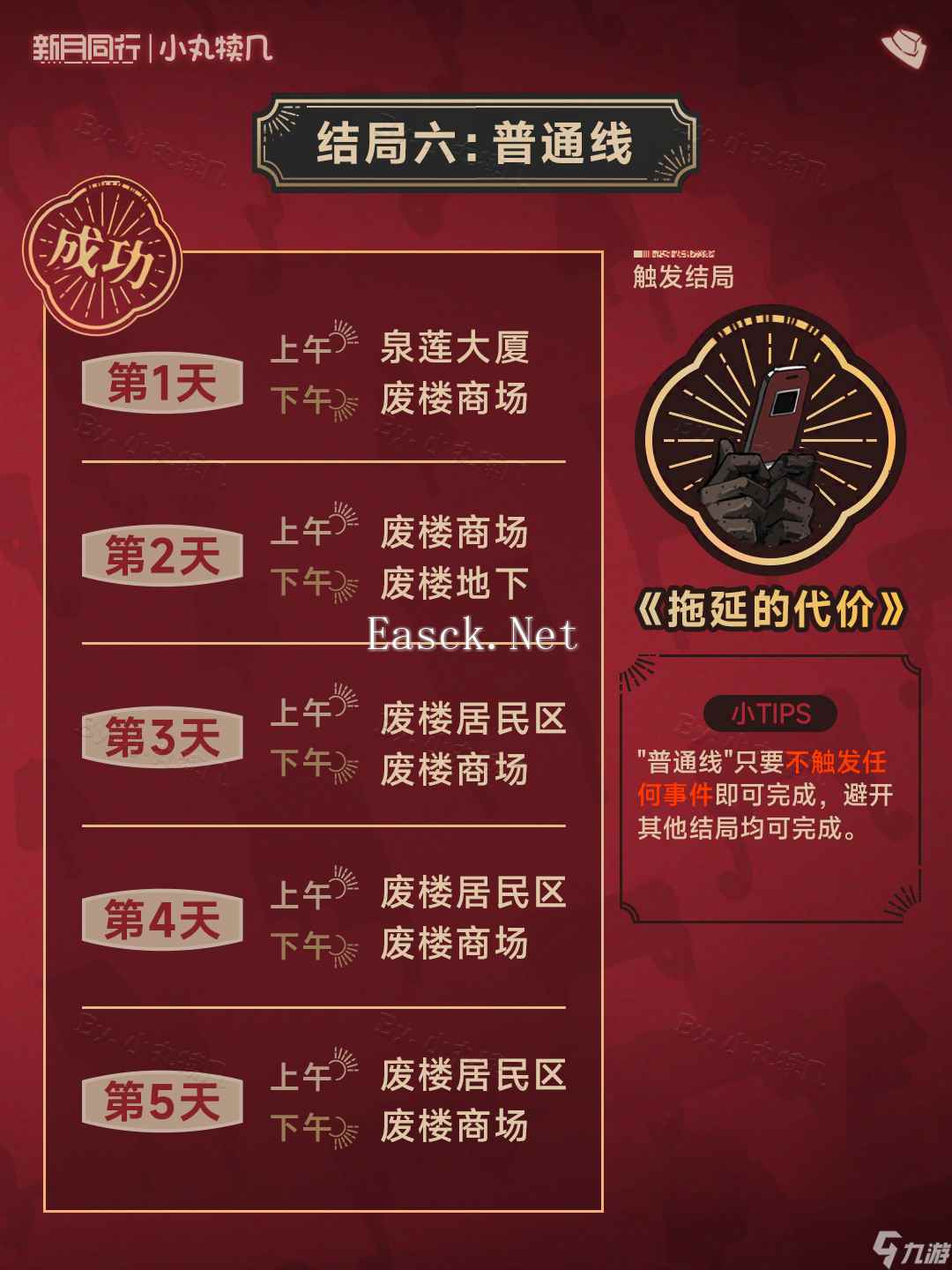 新月同行『废楼房东记』全结局收录攻略丨新月同行