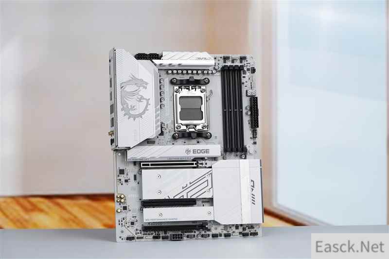 性能与高端X870E持平！微星MPG B850 EDGE TI WIFI主板评测：一键提升10%带宽、降低9ns延迟