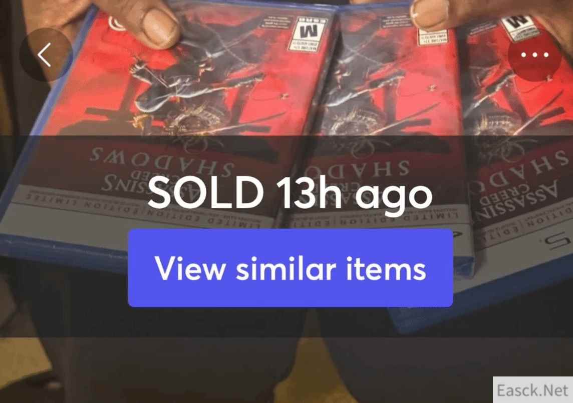 《刺客信条:影》PS5版硬盘需求大曝光,占用85.4GB空间