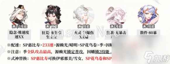 阴阳师花间取牌阵容该如何搭配 阵容搭配详解