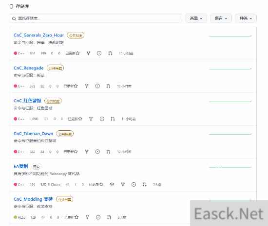 经典游戏命令与征服系列源代码在Github上开源