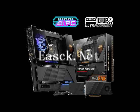 微星宣布其X870(E)系列主板 全面支持AMD锐龙9 9950X3D&9900X3D处理器
