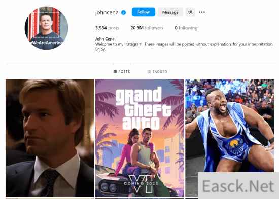 约翰·塞纳转反派，暗示参与GTA6制作？