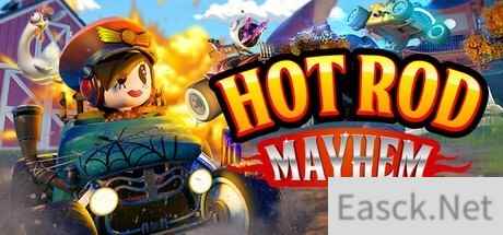 快节奏赛车游戏《Hot Rod Mayhem》即将上线多平台