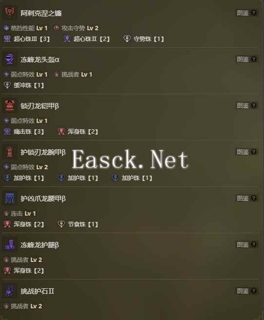 怪物猎人荒野电锯流盾斧配装详情
