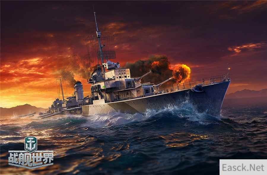 D系驱逐舰新利器《战舰世界》Z-35与Z-44联合出征