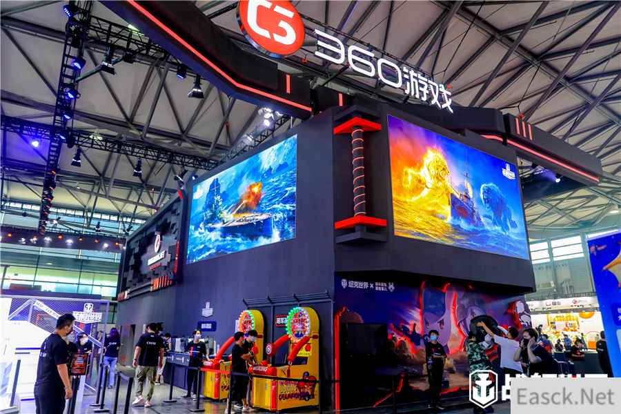 高能互动引爆ChinaJoy 《战舰世界》展台精彩全回顾