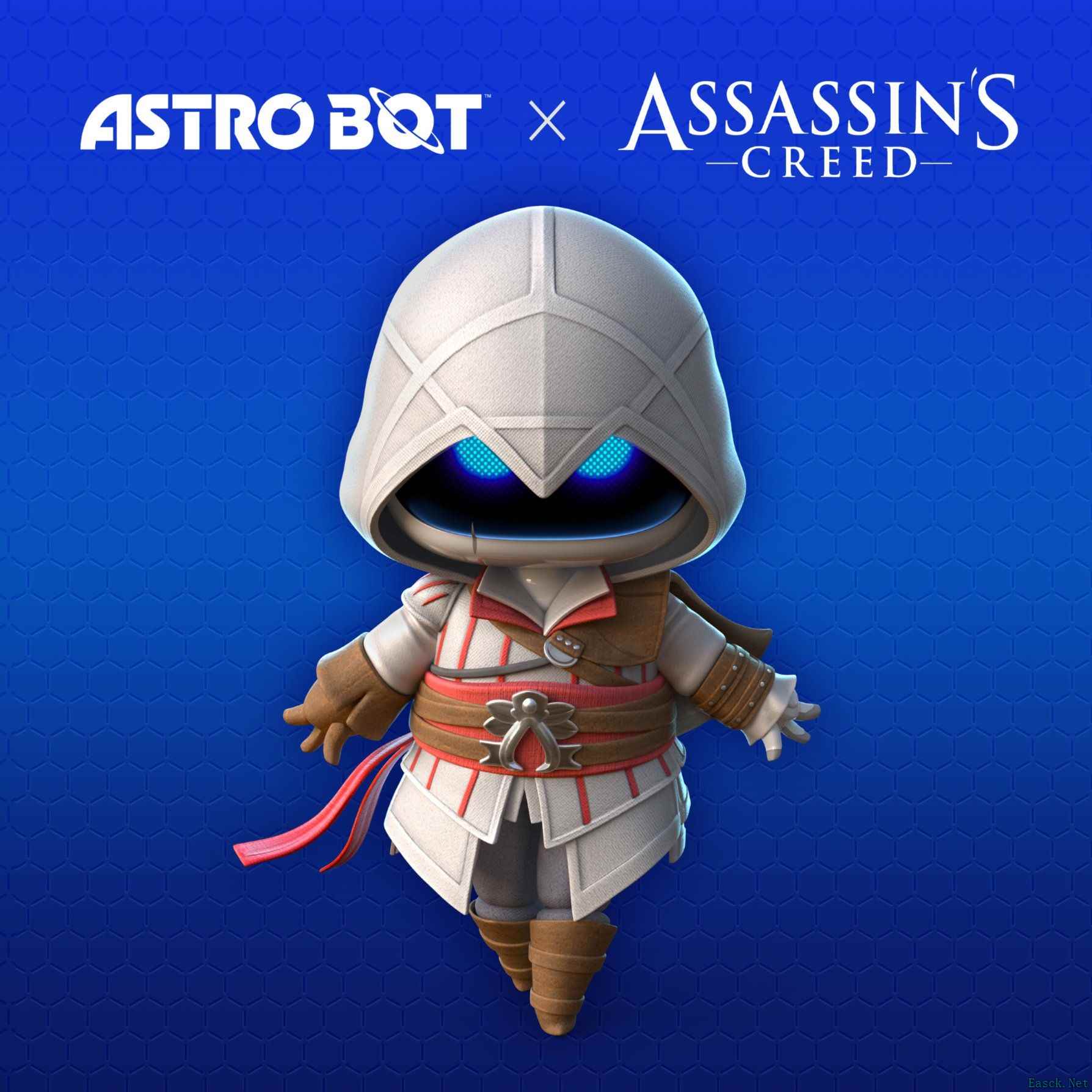 育碧《刺客信条》艾吉奥穿越,联动萌动宇宙机器人新篇!