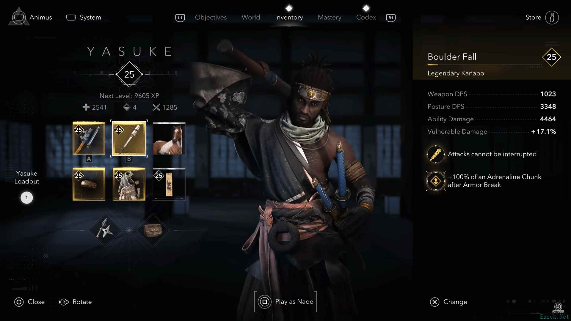 《刺客信条影》:弥助挥舞血染狼牙棒,酷炫战斗展现残忍杀伐艺术