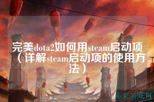 完美dota2如何用steam启动项（详解steam启动项的使用方法）