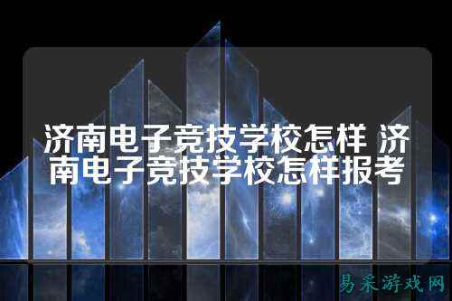 济南电子竞技学校怎样 济南电子竞技学校怎样报考