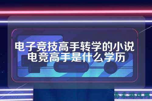电子竞技高手转学的小说 电竞高手是什么学历