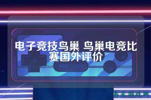电子竞技鸟巢 鸟巢电竞比赛国外评价