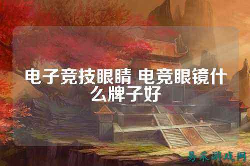 电子竞技眼睛 电竞眼镜什么牌子好