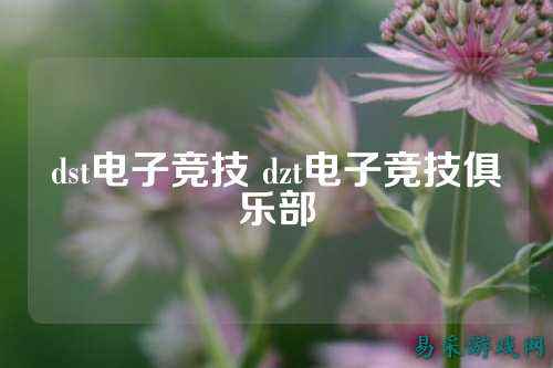 dst电子竞技 dzt电子竞技俱乐部